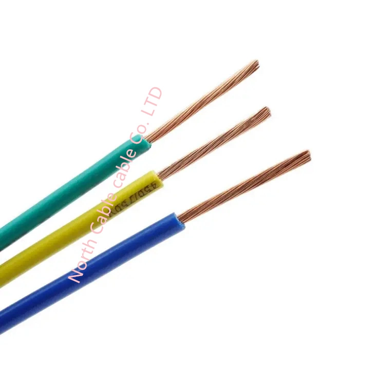 Cable de cobre resistente al agua 1,5mm 2,5mm 4mm cableado de construcción trenzado sólido Cable