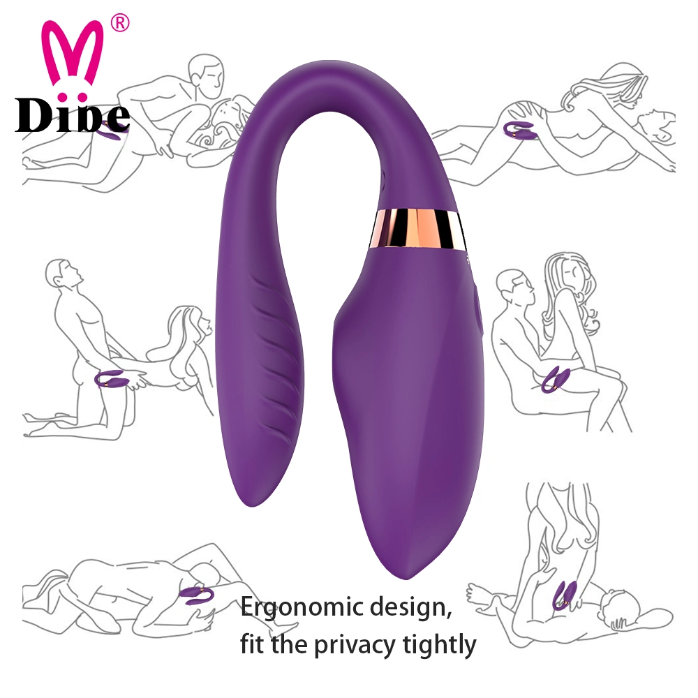 New Arrive Couples Sex Toys U Shape Hot Sale G-Spot Female Vagina Adult Vibrator