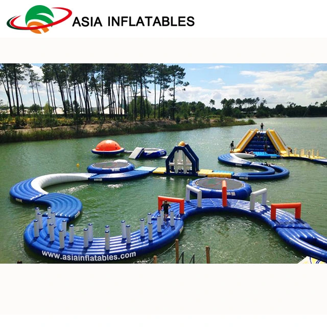 Commercial Big Inflatable Water Park, Giant Inflatable Water Amusement Park