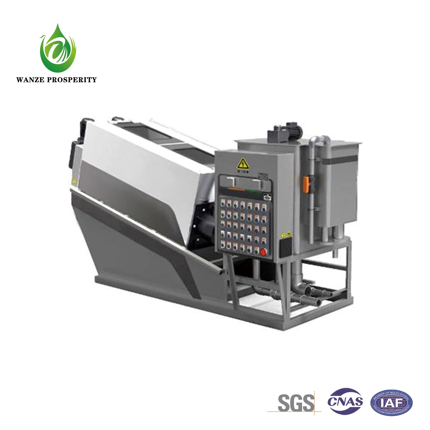 Fully Automatic Spiral Stacked Sludge Dewatering Machine for Livestock Farms and Slaughterhouses