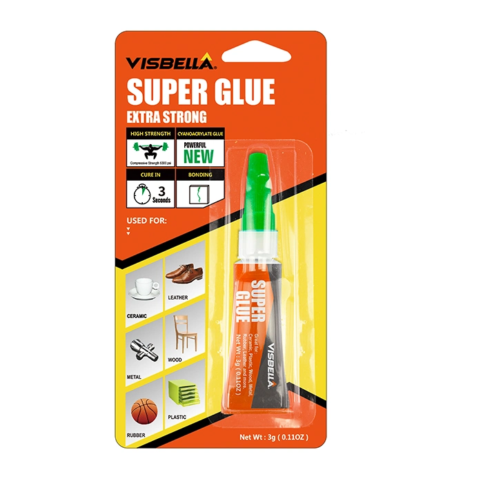 Prix Visbella bien 502 Super Glue pour chaussures, des accolades, adhésif de contact en plastique