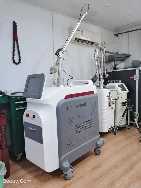 Pikosekunde Laser Tattoo Entfernung Maschine 1064 Q geschaltet ND YAG