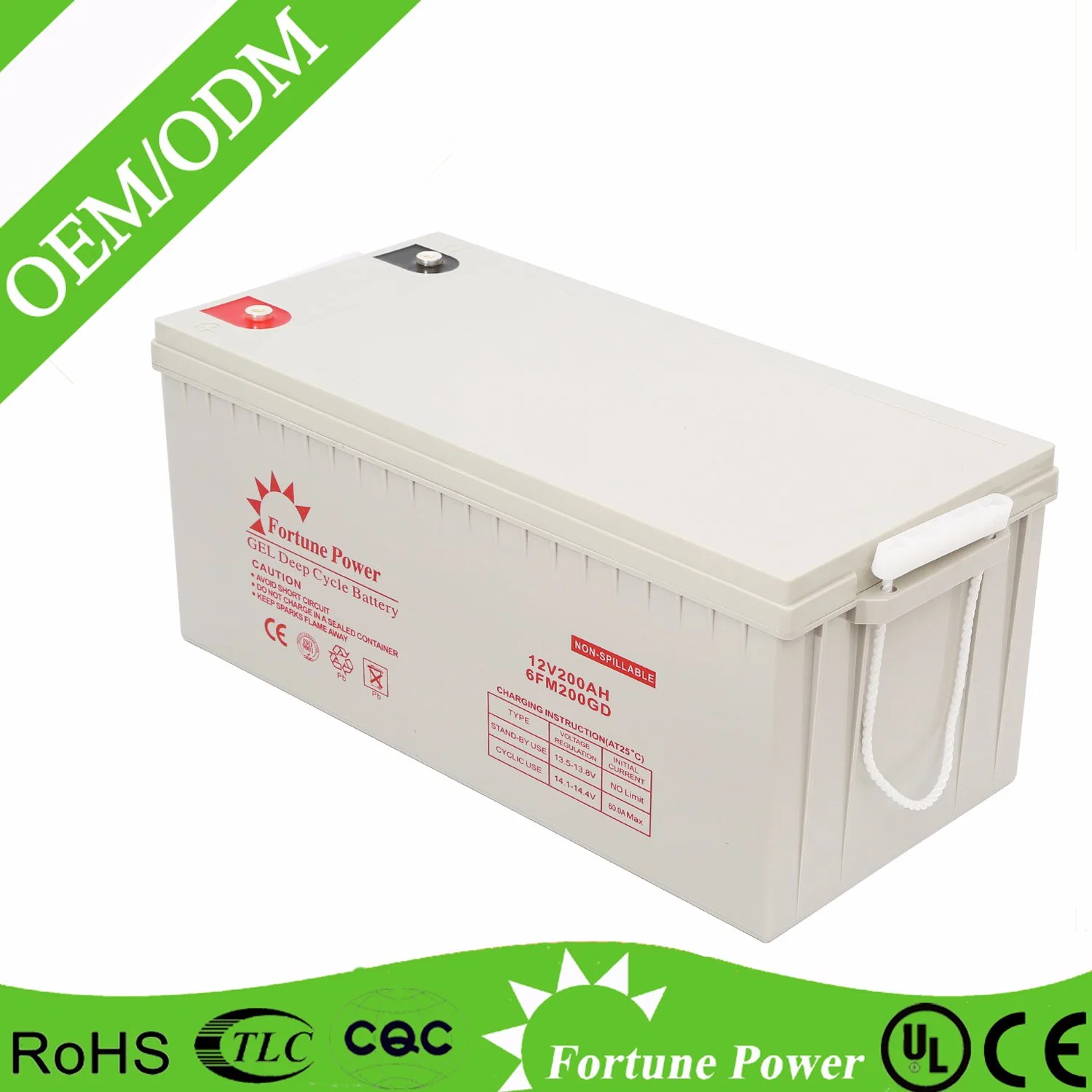 Raw Power Battery 12V200ah Hot Selling in Yemen Market