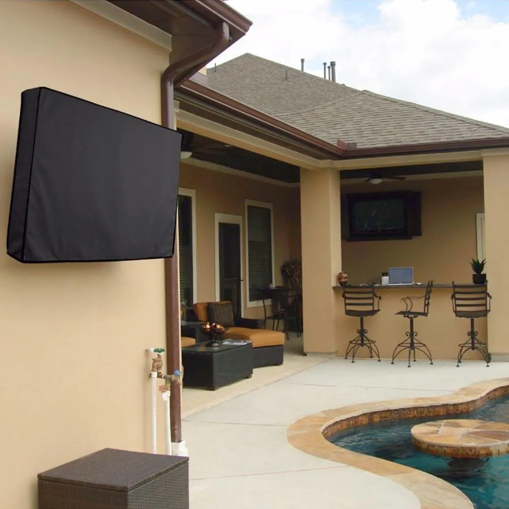 Couvercle de protection de plein air pour moniteur à écran plat LCD télévision 40-42"