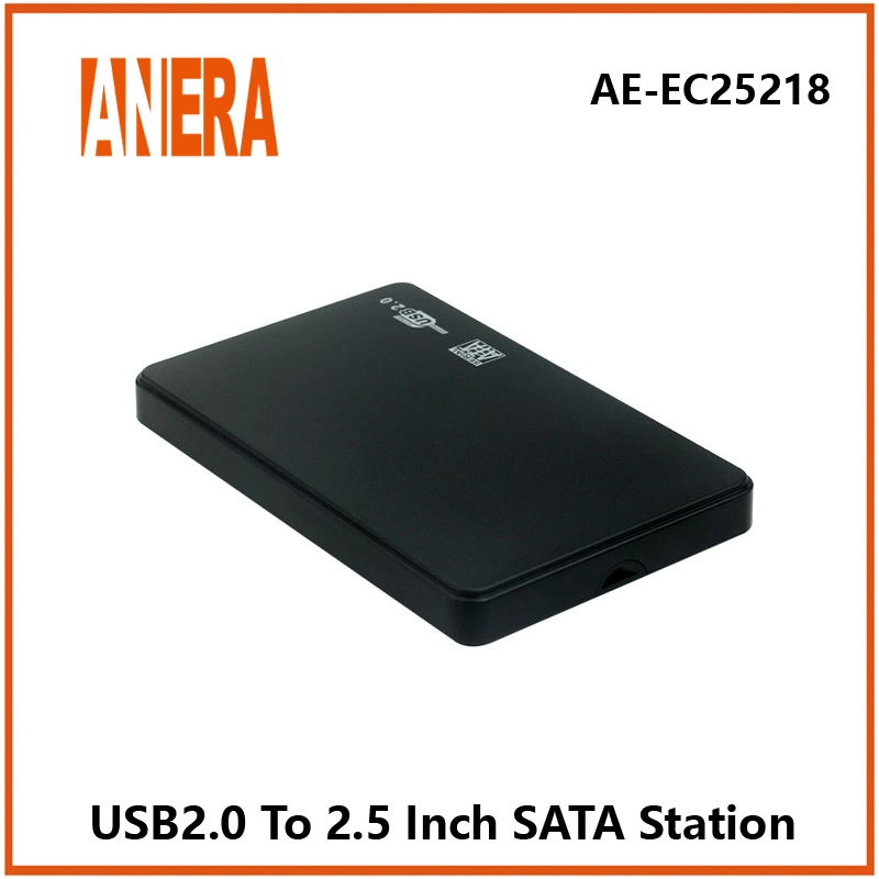 High Speed USB 2.0 to SATA HDD Enclosure Case for Computer 2.5 Inch SATA HDD SSD