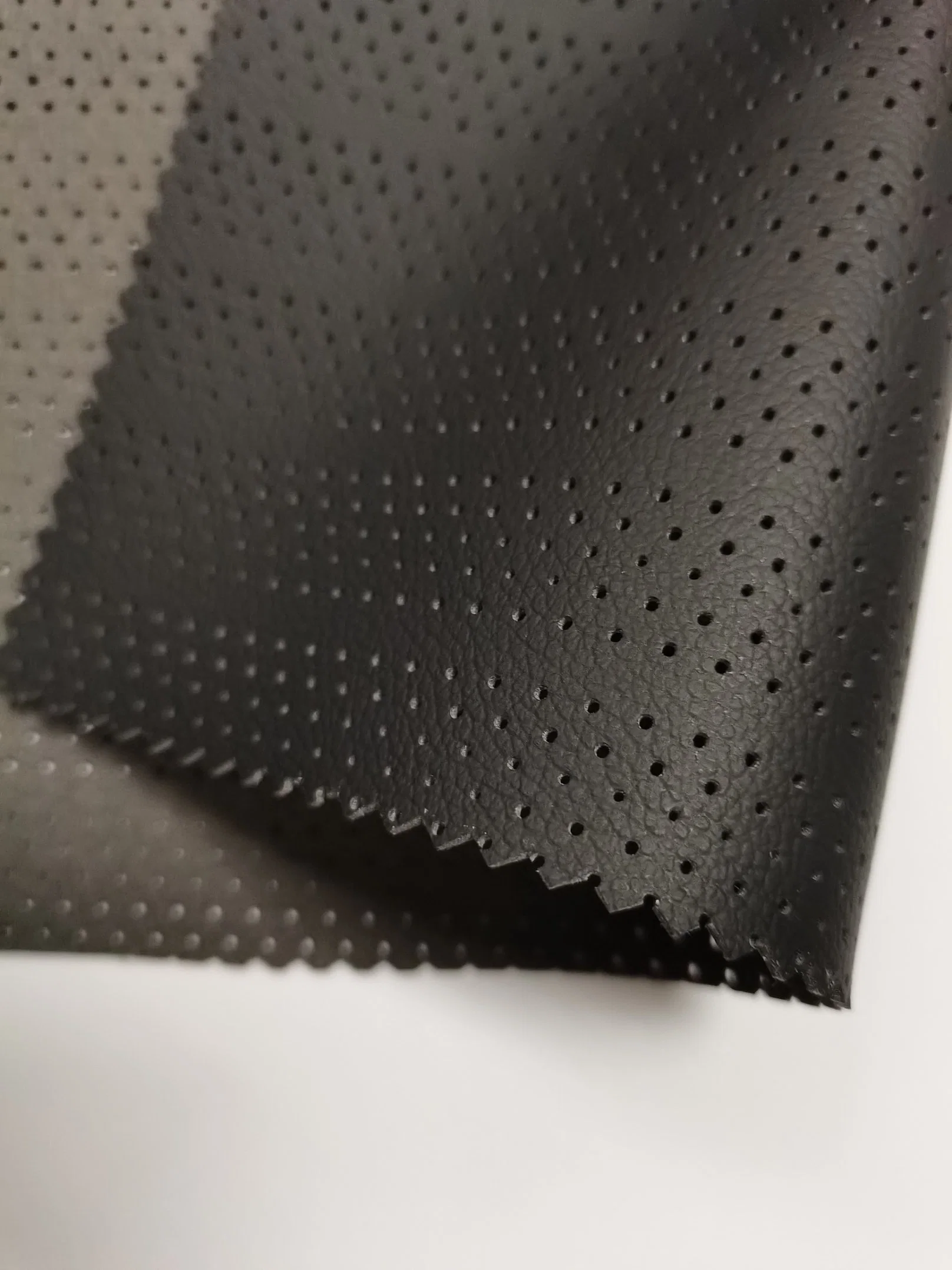 Microfiber Leather Automotive Huafon High Quality Fire Proof Perforated Synthetic Leather