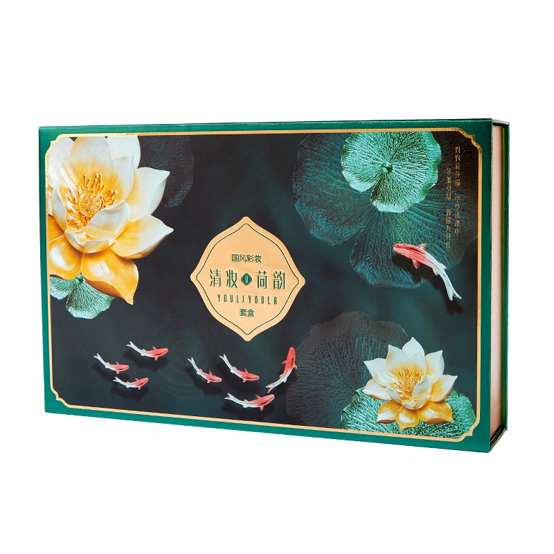 Chinese Style Clear Makeup Lotus Makeup Set Cosmetic Gift Sets