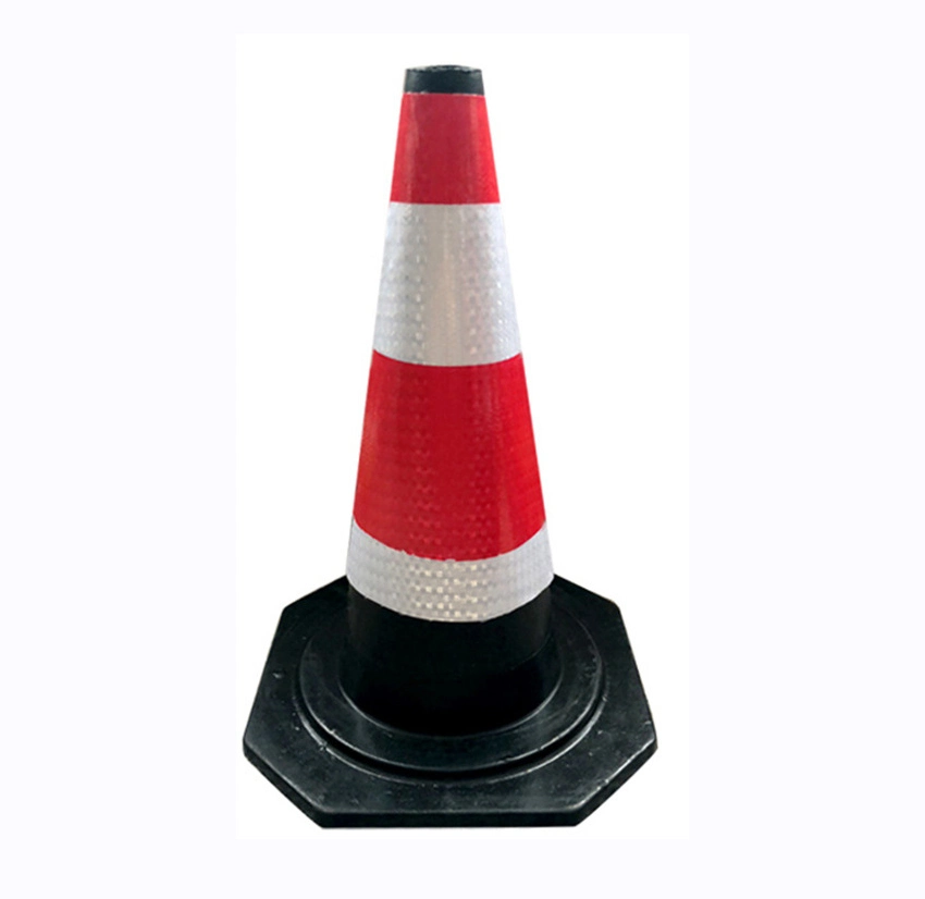 Colored Orange White Plastic Rubber PVC Traffic Safety Cone