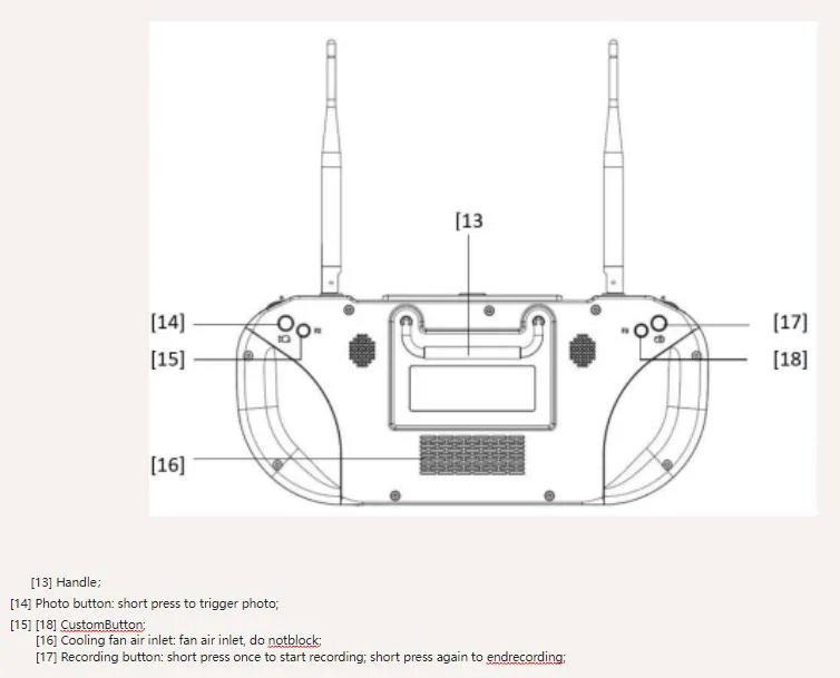 Uav Long Range Communication Radio Manufacturer Portable Handheld Drone Ground Control Station