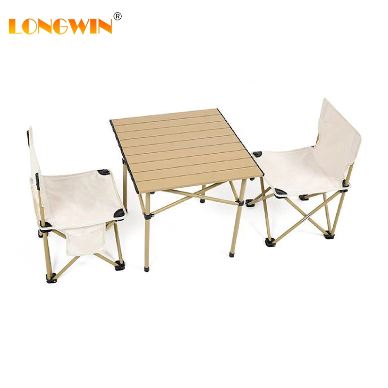 Stühle Set Stahltische Möbel mit Edelstahl Picnic Holz Dining Regenschirm Folding Sectionel Runde Outdoor Tisch und Stuhl