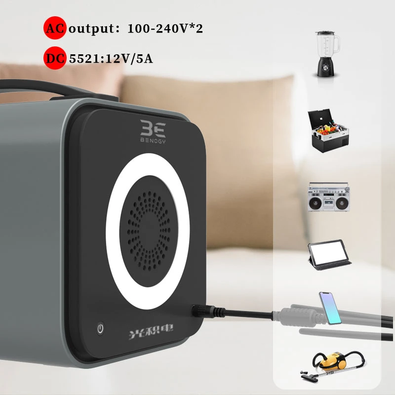 1000 Watt Solar Generator CPAP Power Supply For Camping