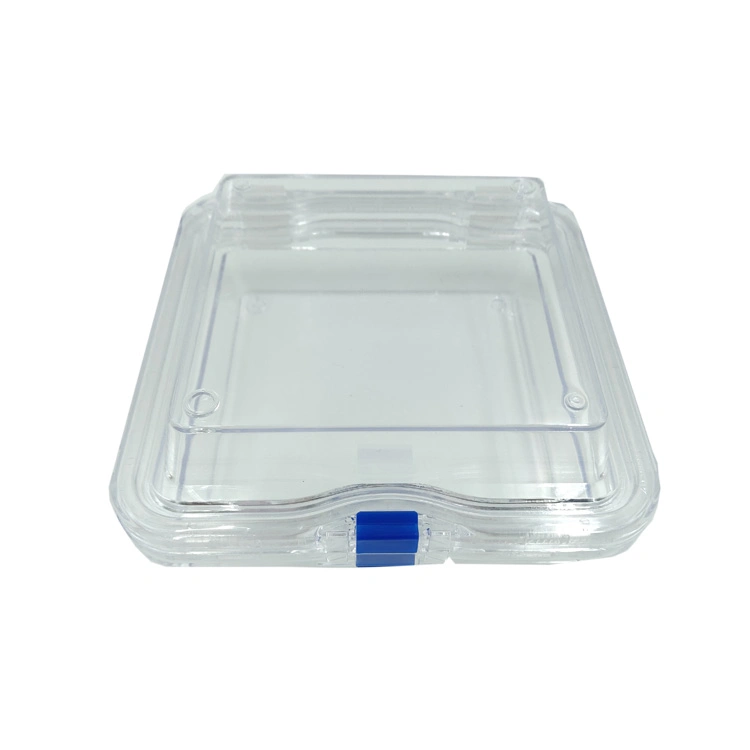 Hn-155 13X13X5cm Plastic Membrane Box jewelry /Electronic Chip/Watch/ Denture Storage Box