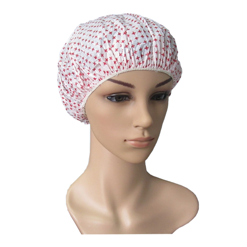 Cheap PE Head Cover, Plastic Head Cover, 21" Shower Cap