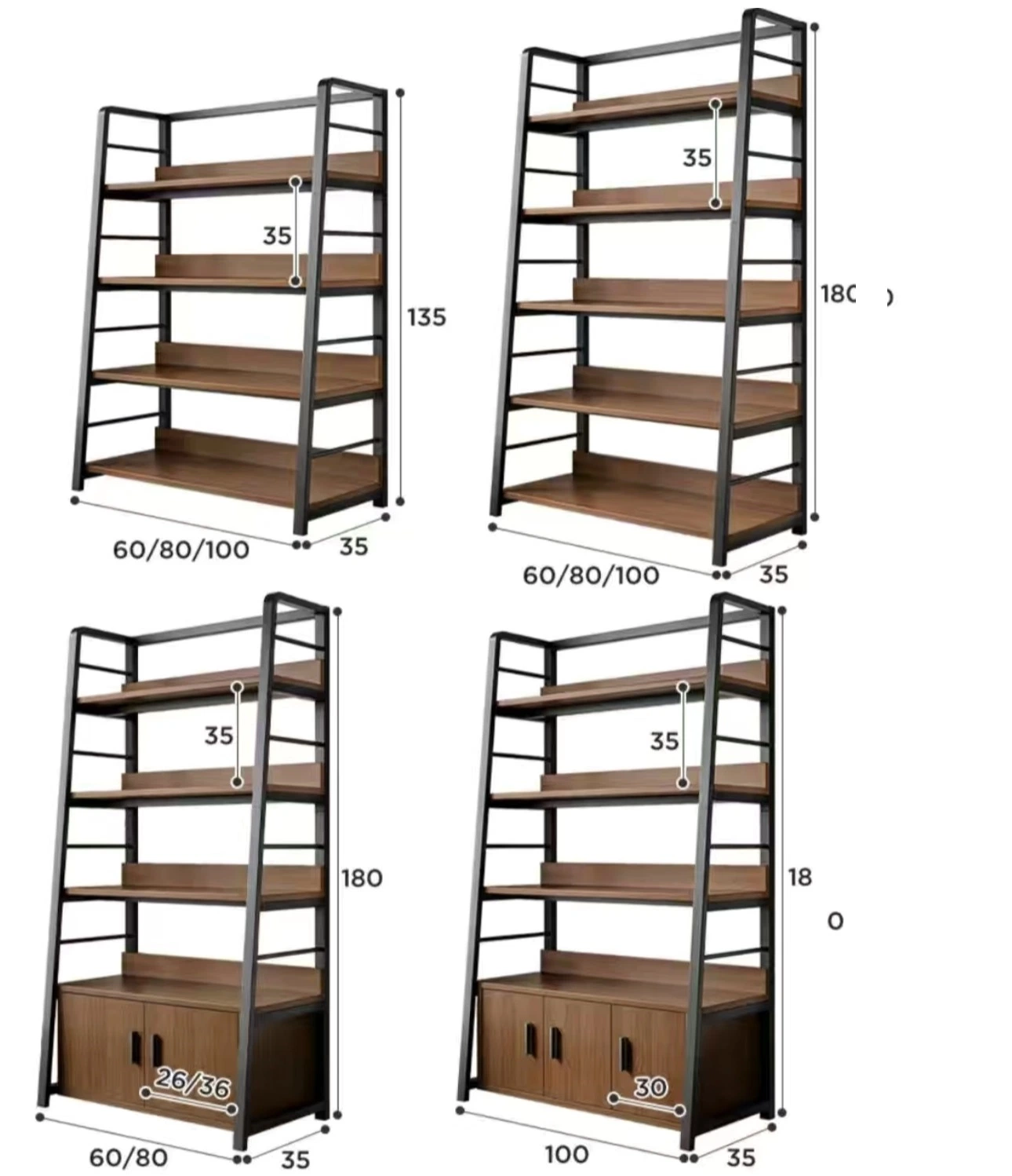 Furniture Storage Display Rack Store Fixture Home Usefull Grow Flowers Rack