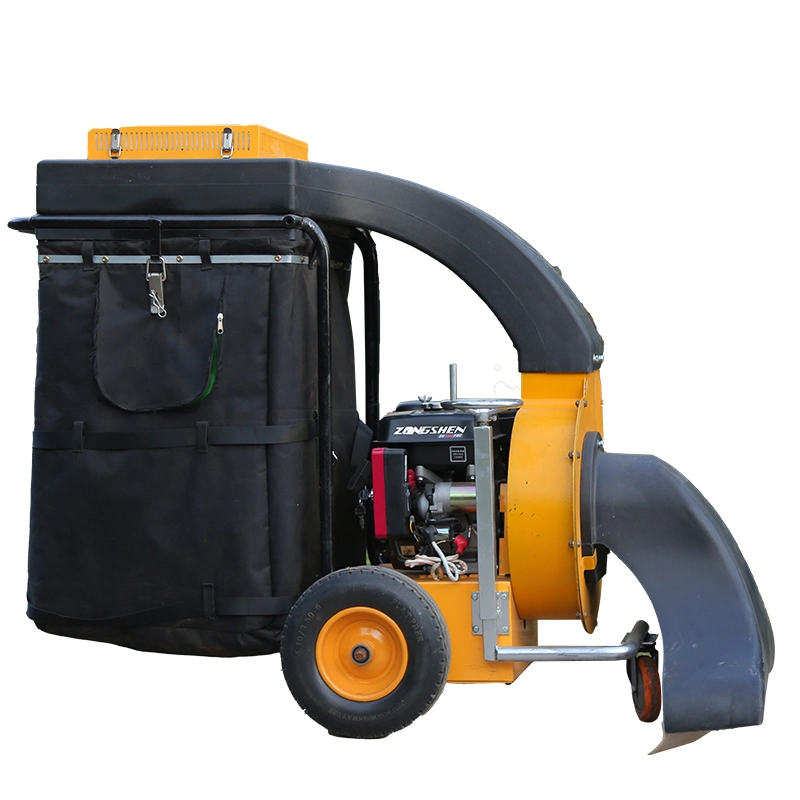 Self-Propelled Road Leaf Vacuum Machine Road Vacuum Cleaner Leaf Collector Good Quality and High Efficiency