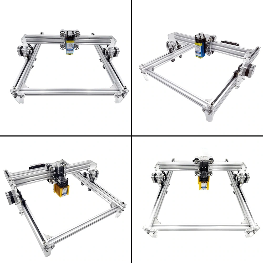 CNC mini 3040 15W máquina de gravação a laser para 304 de Aço Inoxidável