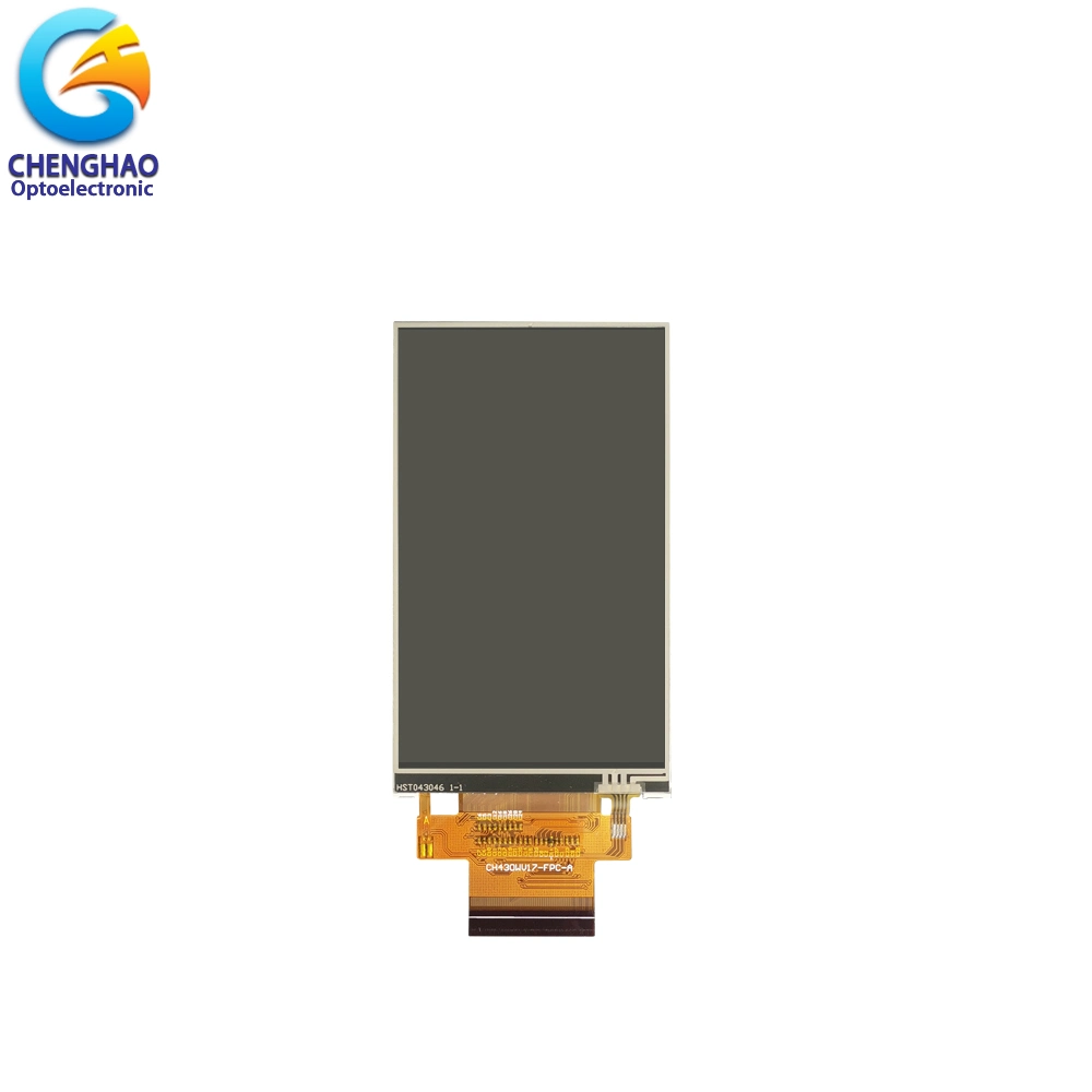 Industry LCM / LCD 4.3" 480*800 Resistive Touch Full Color Display Screen