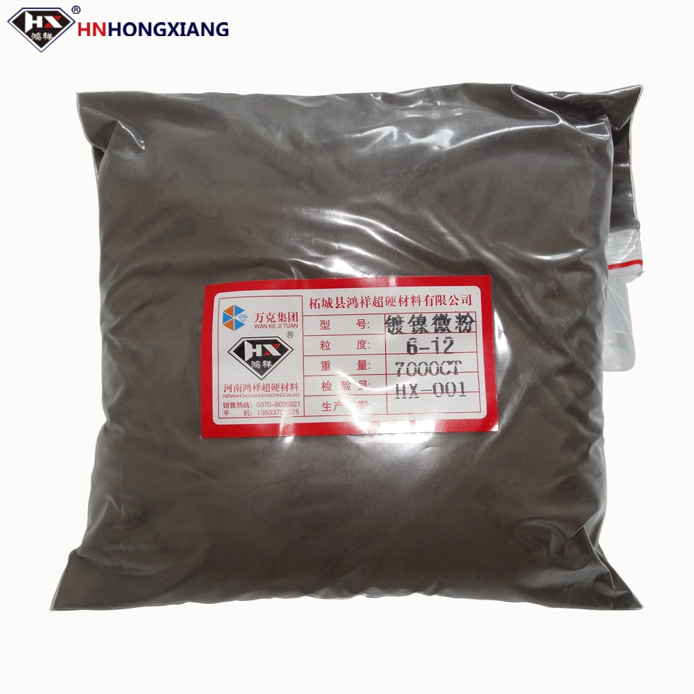 Nickel Coated Synthetic Diamond Micron Powder Nickel Coating Diamond Powder