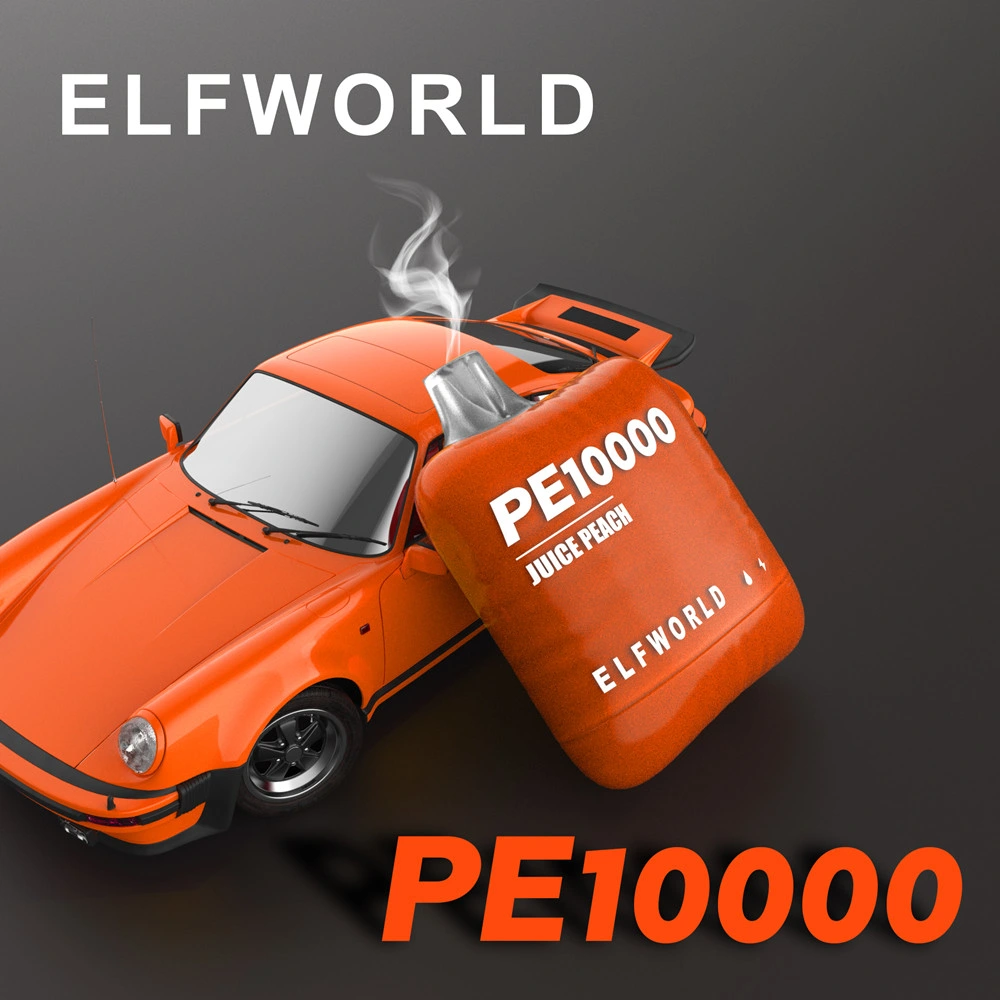 Elfworld PE 10000 Puffs Disposable/Chargeable vapes Pod Device Kit 2% 5% 18ml Refilled Cartridge Pods Vs Randm Tornado 10K Bang Box 10000puffs