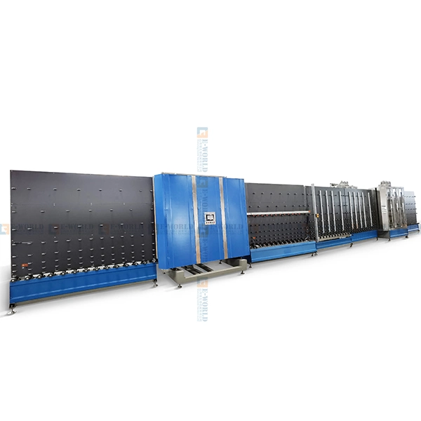 Professional Vertical Automatic Insulating Glass Machine Double Glass Production Line