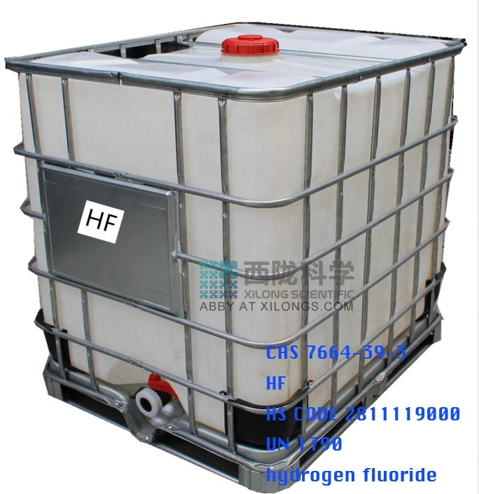 Ar Gr producto químico industrial se centran en la exportación de agua destilada vino fermentado reactivo ácido fluorhídrico el fluoruro de hidrógeno del gas el 55%
