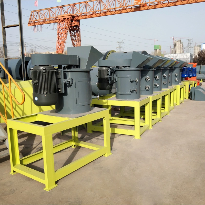 High Efficiency Vertical Shaft Impact Wet Manure Crusher Machine Crushing Equipment