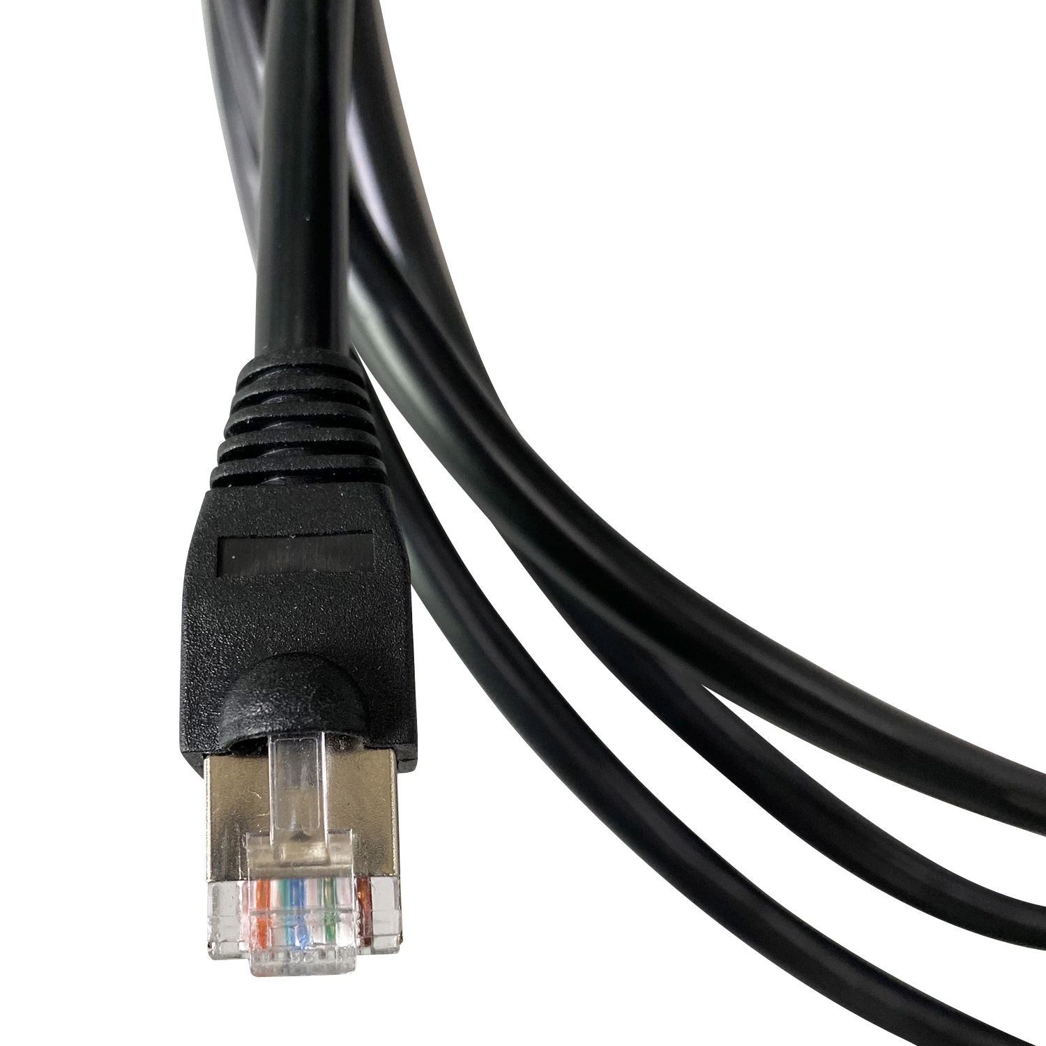 AWG23 HDPE Aislamiento CAT6 de redes de fibra óptica cable de LAN para la venta