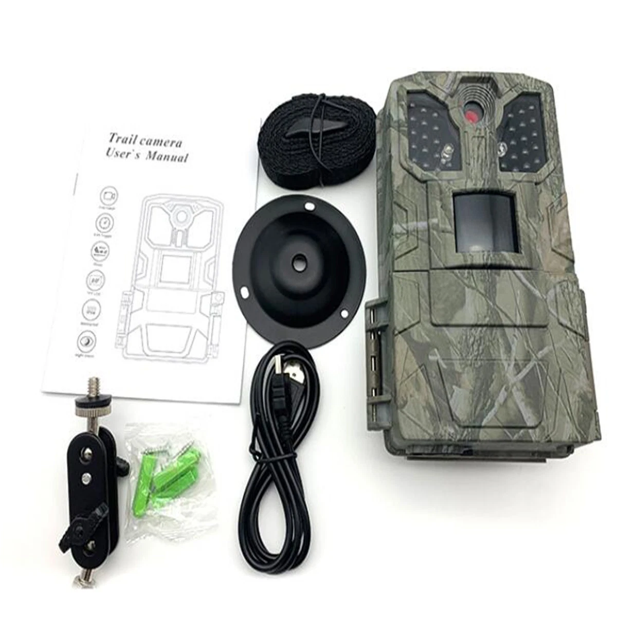 Forest Surveillance Camera Black IR LEDs Night Vision Infrared Hunting Camera