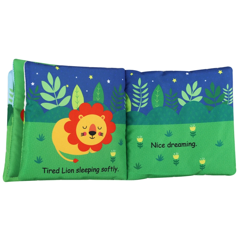 Infants and Kids Baby Shower Gift Educational Toy Nontoxic Fabric Soft Cloth Book