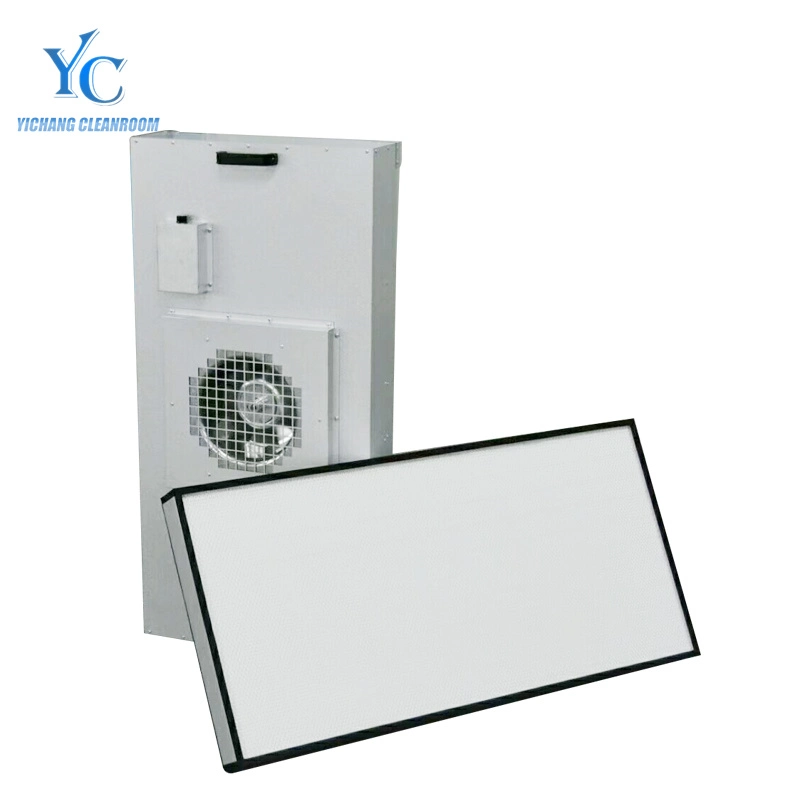 Electronics Industrial H13/H14 with Pre-Filter High-Efficiency Filter Filtration 100 Level @ 0.3um 9995% FFU Fan Filter Unit