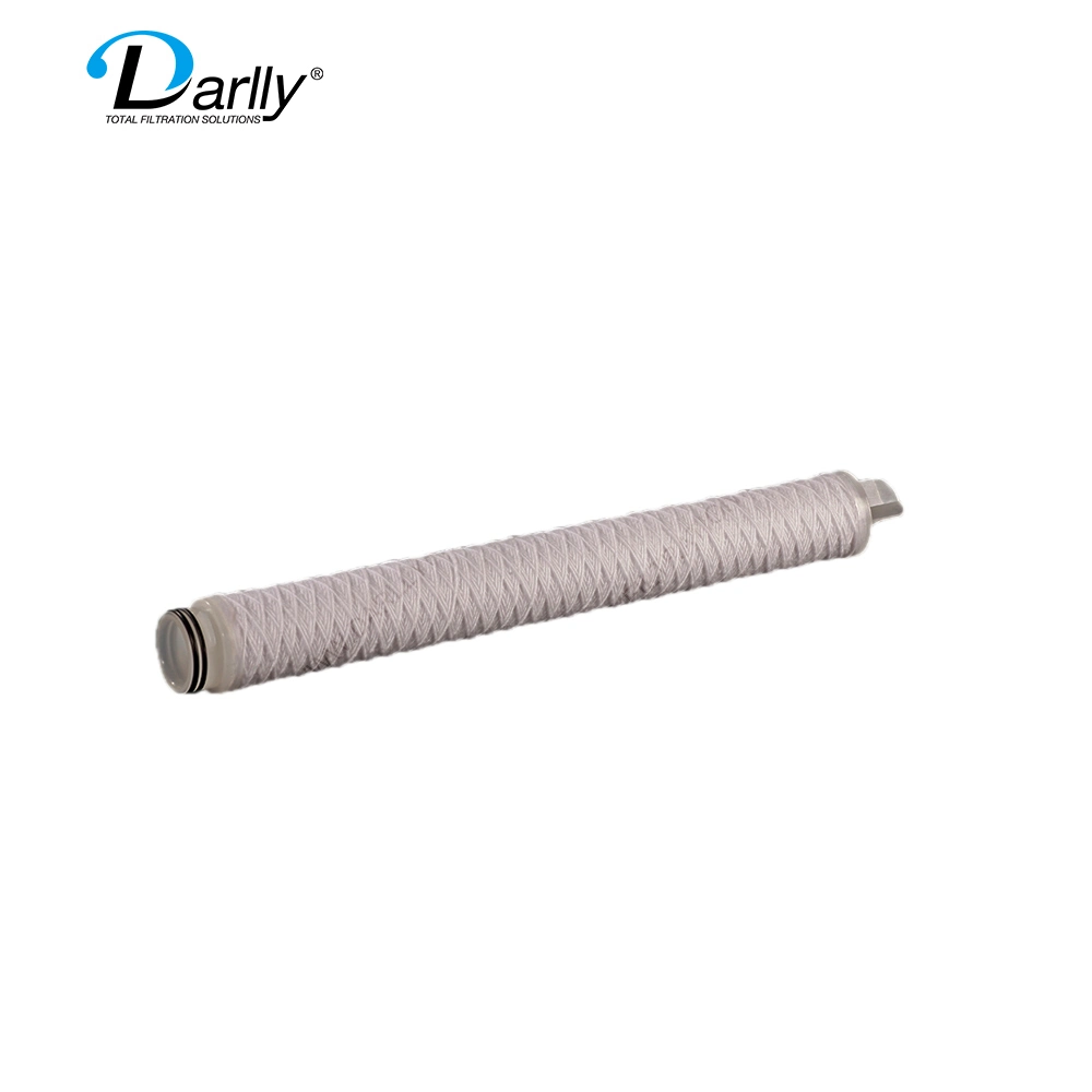 Stainless Steel Core Glass Fiber Yarn Sediment Water Filter Cartridge for Water Filtration