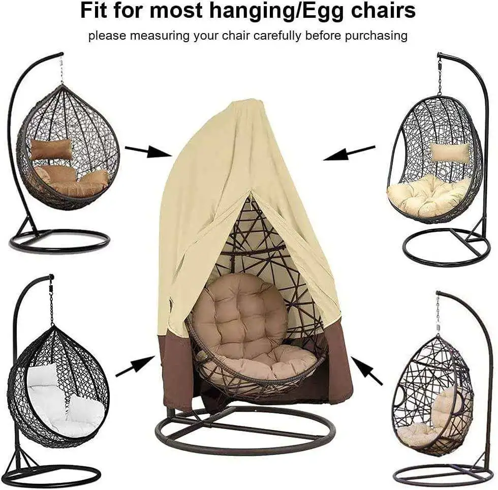 Heavy Duty Wasserdicht staubdicht UV-beständig Garten Terrasse Möbel Schutz Bezug Für Stuhl Mit Schaukel Im Freien
