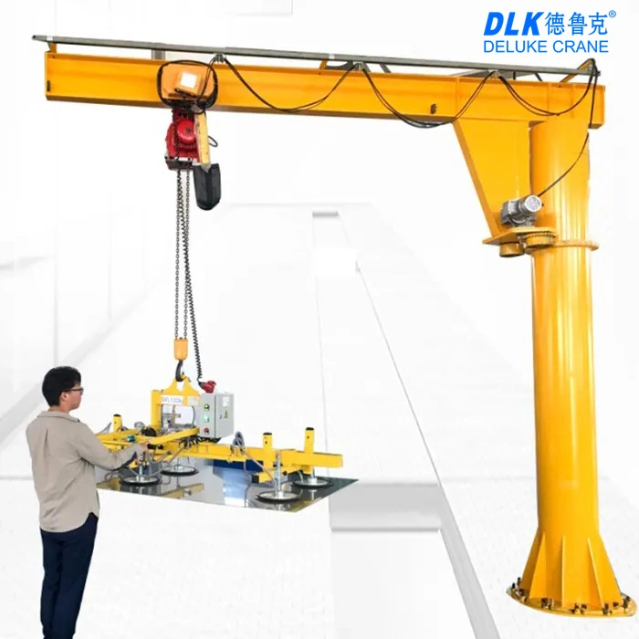 European Standard Jib Crane Pillar Column Type Cantilever Portal Crane 5t