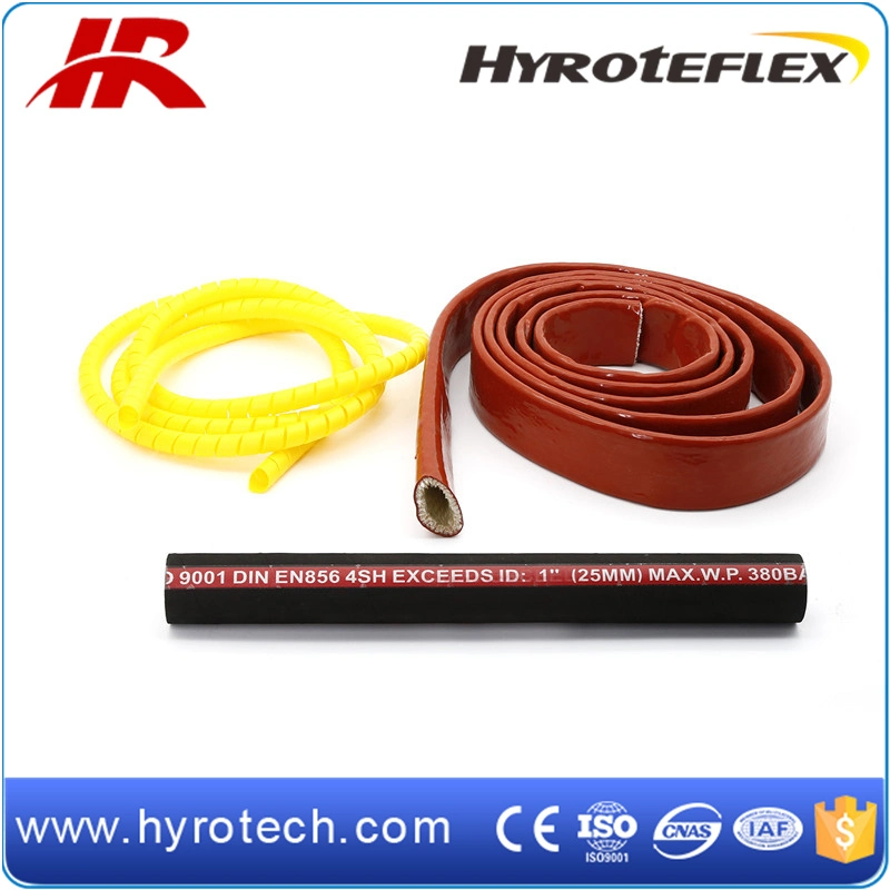 SAE 100r9 et DIN En856 4 sp. Du flexible hydraulique