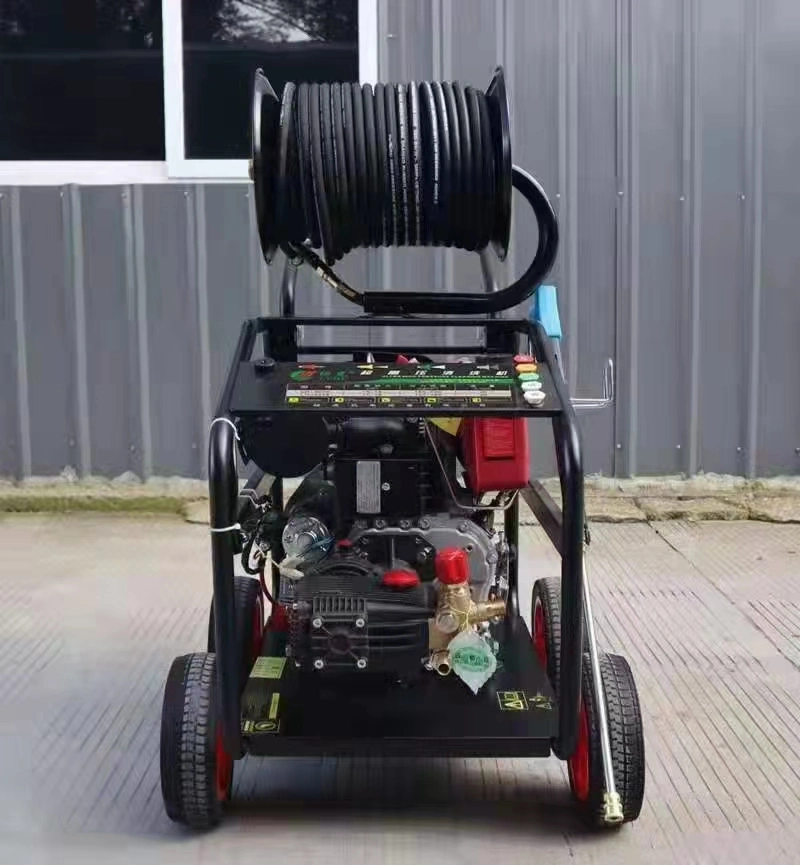 Diesel Single Cylinder 150 Bar 30 L Super OEM Factory Cheap Price Electric High Pressure Washer Pump Water Jet Cleaner