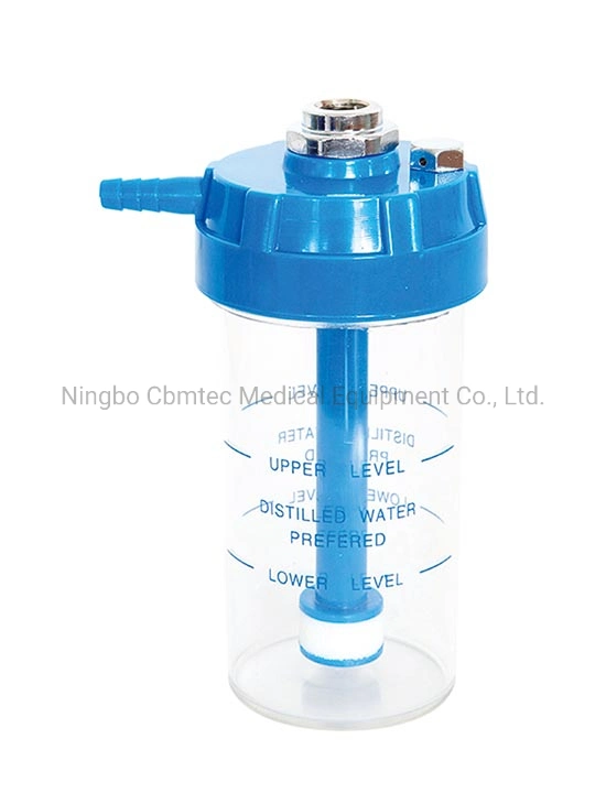 Advanced Reusable Oxygen Humidifier Bottles with Metal Lid