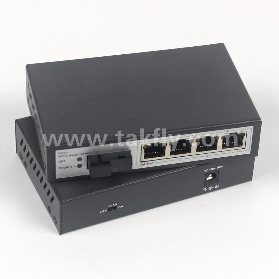 5 interruptor Poe de Ethernet del acceso 100m Poe