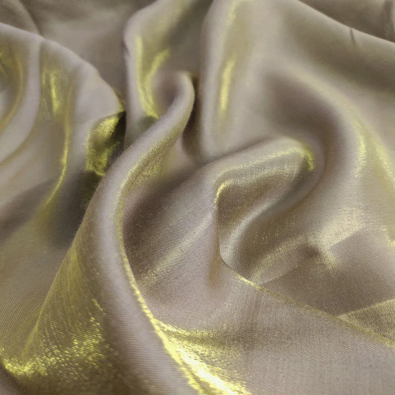 Multi couleurs 70% polyester 30% coton Wight 150cm de tissu satin robe de la dorure à jupe