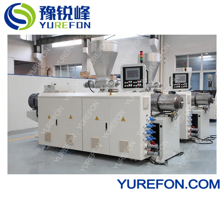 Plastic Four-Pipe out PVC Electrical Conduit Pipe Production Extrusion Line