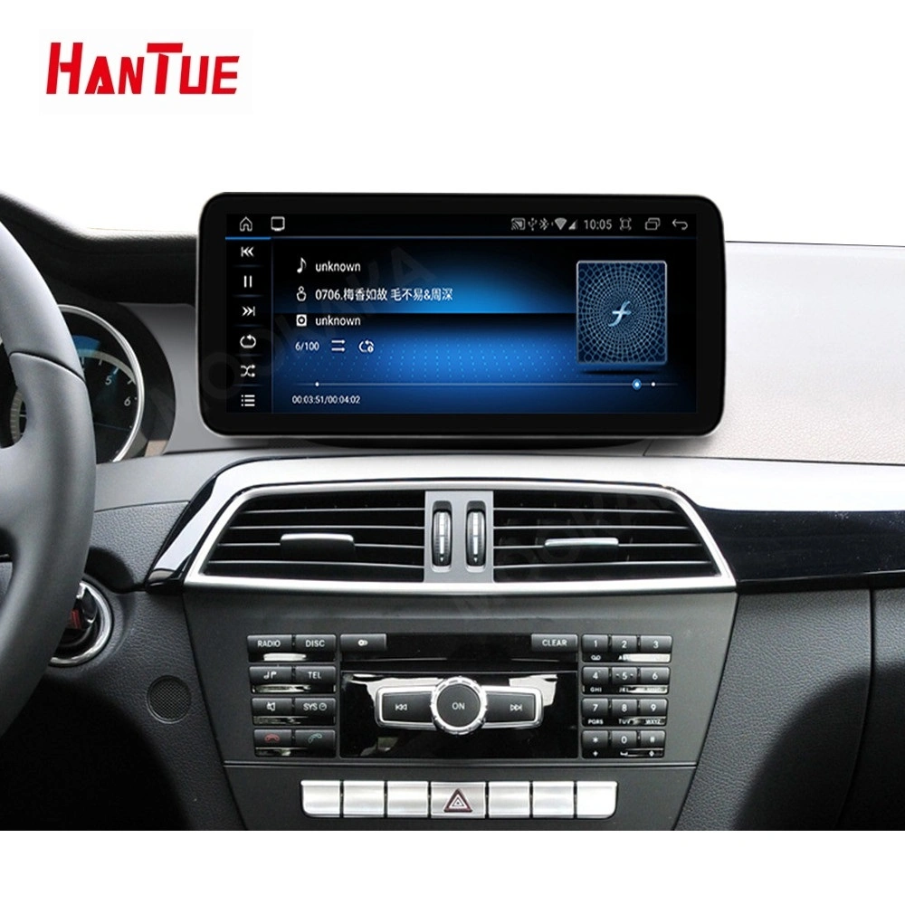 12.3 pulgadas GPS Android 12 Radio coche reproductor para Mercedes Benz Clase C W204 W205 Ntg4.0/4.5/5.0 Auto Radio 2007 - 2018 alquiler de DVD Player Carplay