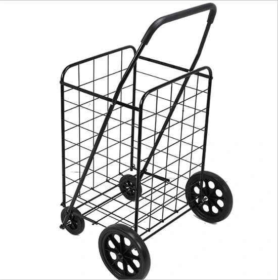 Chine Métal durable Foldable chariot roulant chariot chariot matériel de supermarché
