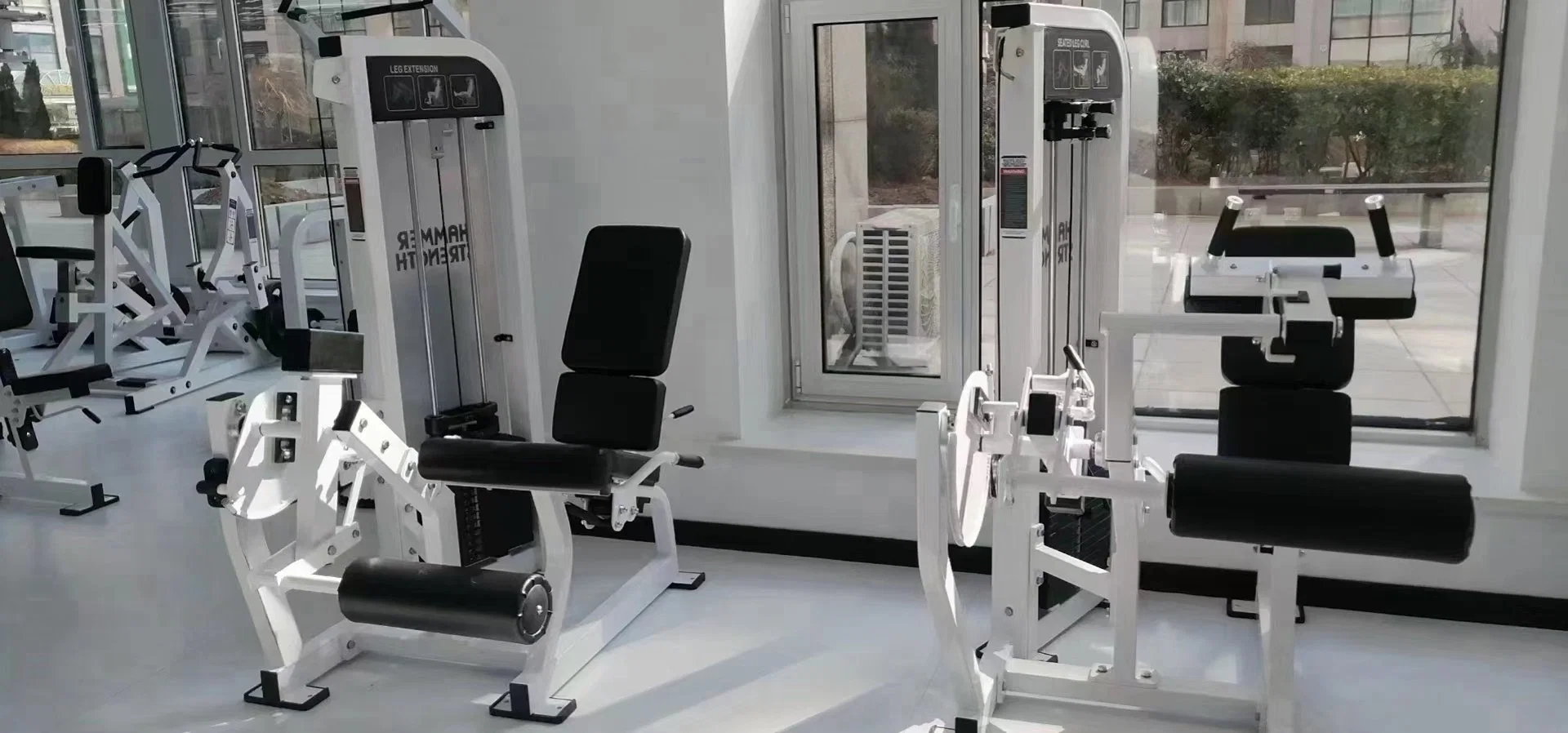 Máquina de fuerza comercial profesional formación deportiva Body building Life Fitness PRO2 de extensión de pierna se presione propenso sentado en la pierna Curl Gimnasio Equipo