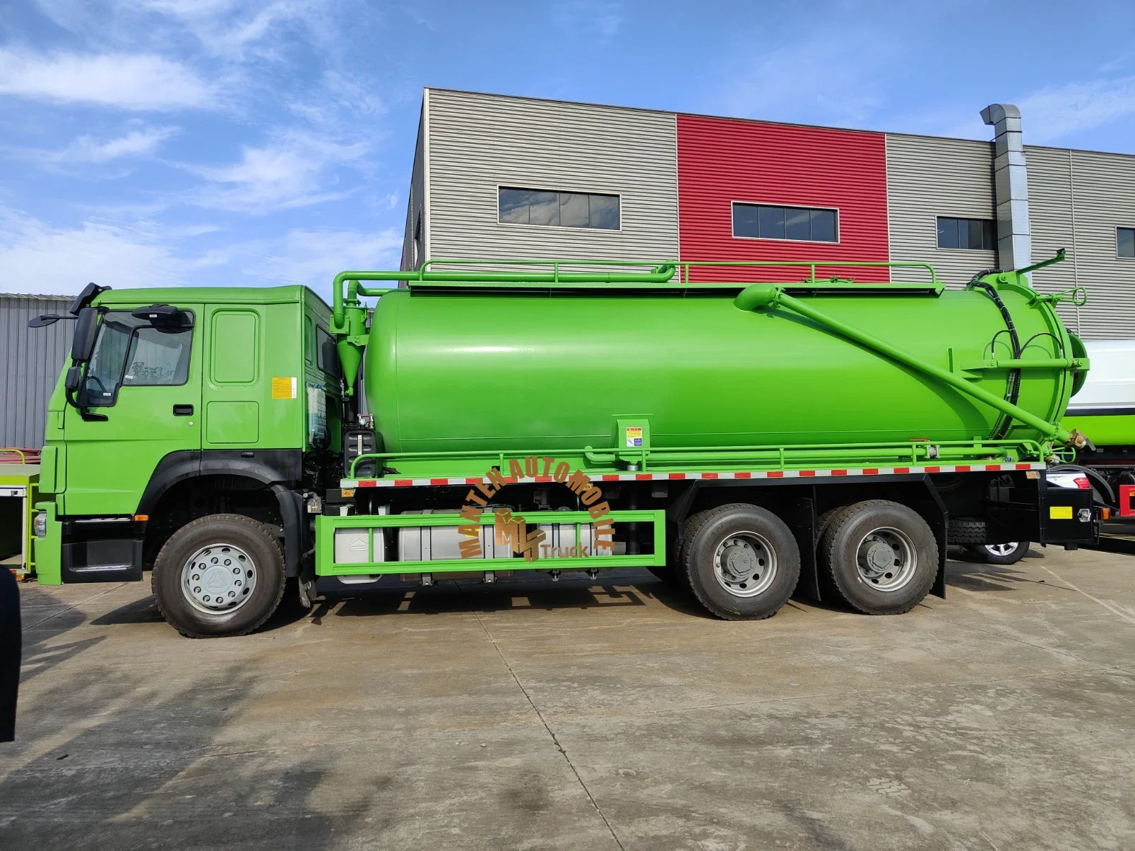 25ton 25000L Fäcal 25cbm Vakuum 25m3 Abwasser Ansaugkankwasserkanalisation Reinigen Des Staplers