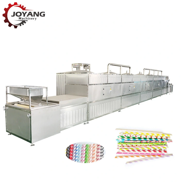 Belt Conveyor Paper Product Dryer Paper Straw Drying Machine