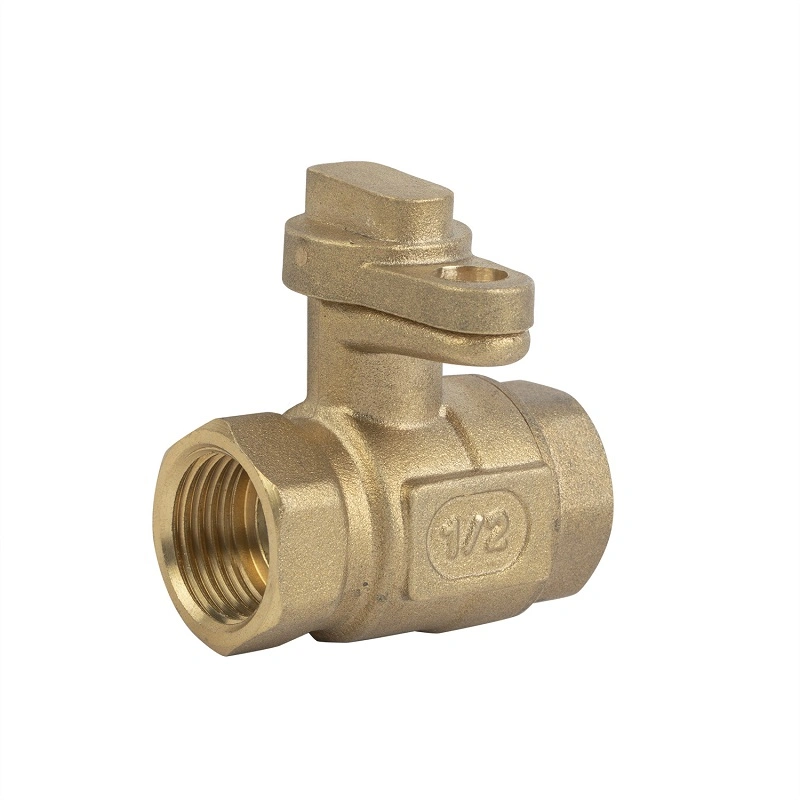 Excellent Quality Chrome Plated Dn20 Brass Ball Valve Brass Body Female Straight