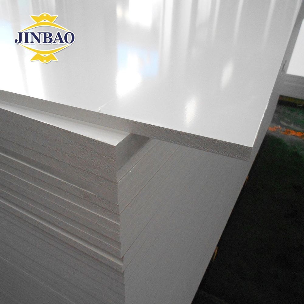 Jinbao 20mm High Density 2mm 3mm 4mm Color Celuka Forex Foamex Board PVC Rigid Celuka Foam