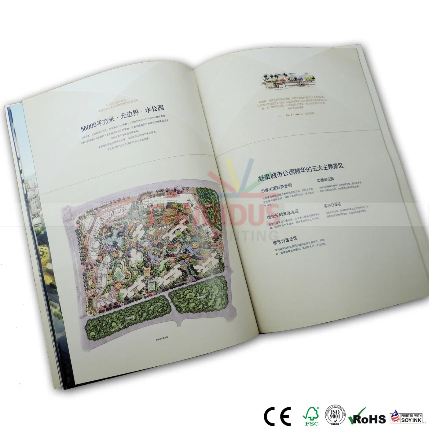 Catalog Booklet Manual Book Brochure with Full Color Printing