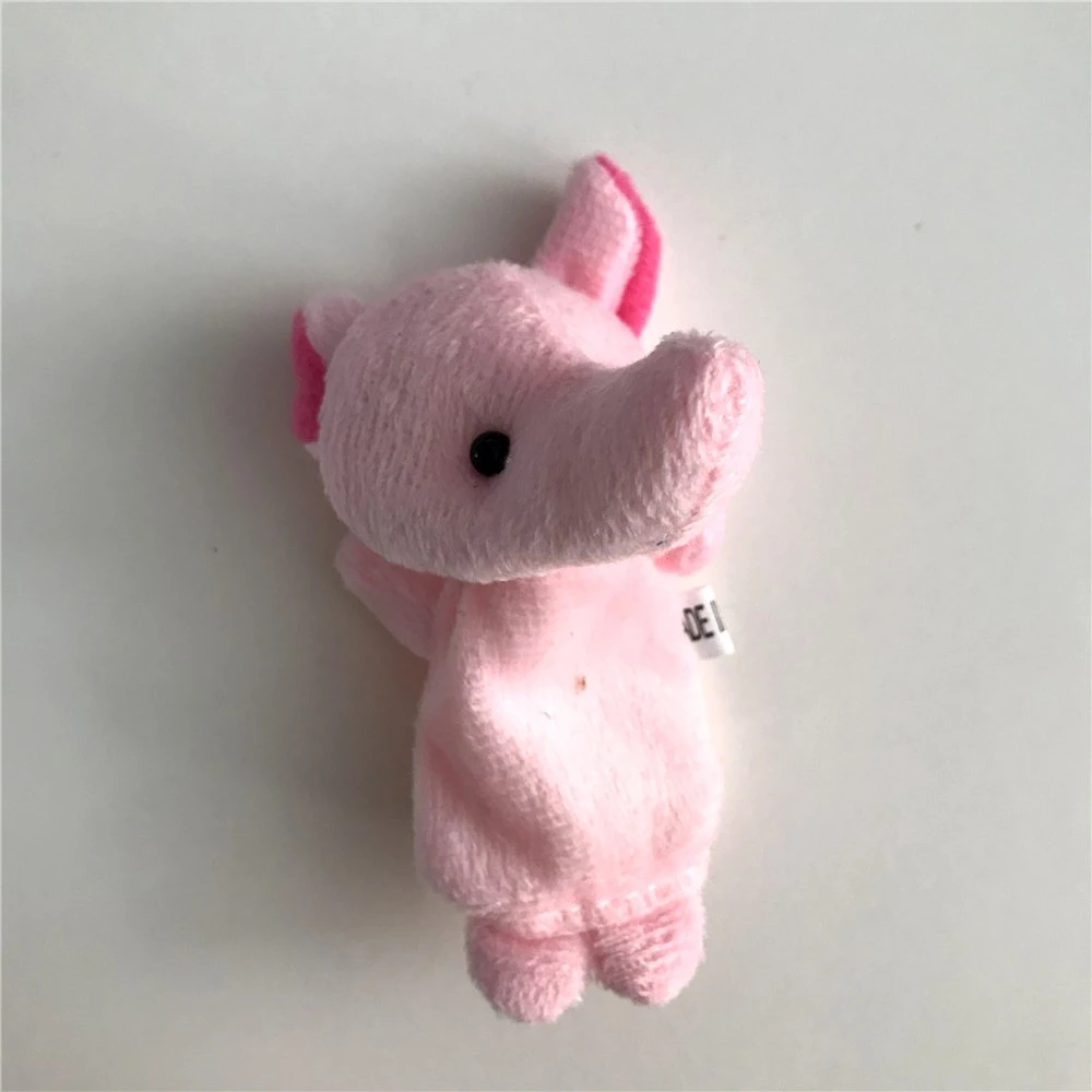 Wholesale/Supplier Plush Toy Custom Soft Stuffed Animals Shaped Plush Toy Education Children Finger Puppet