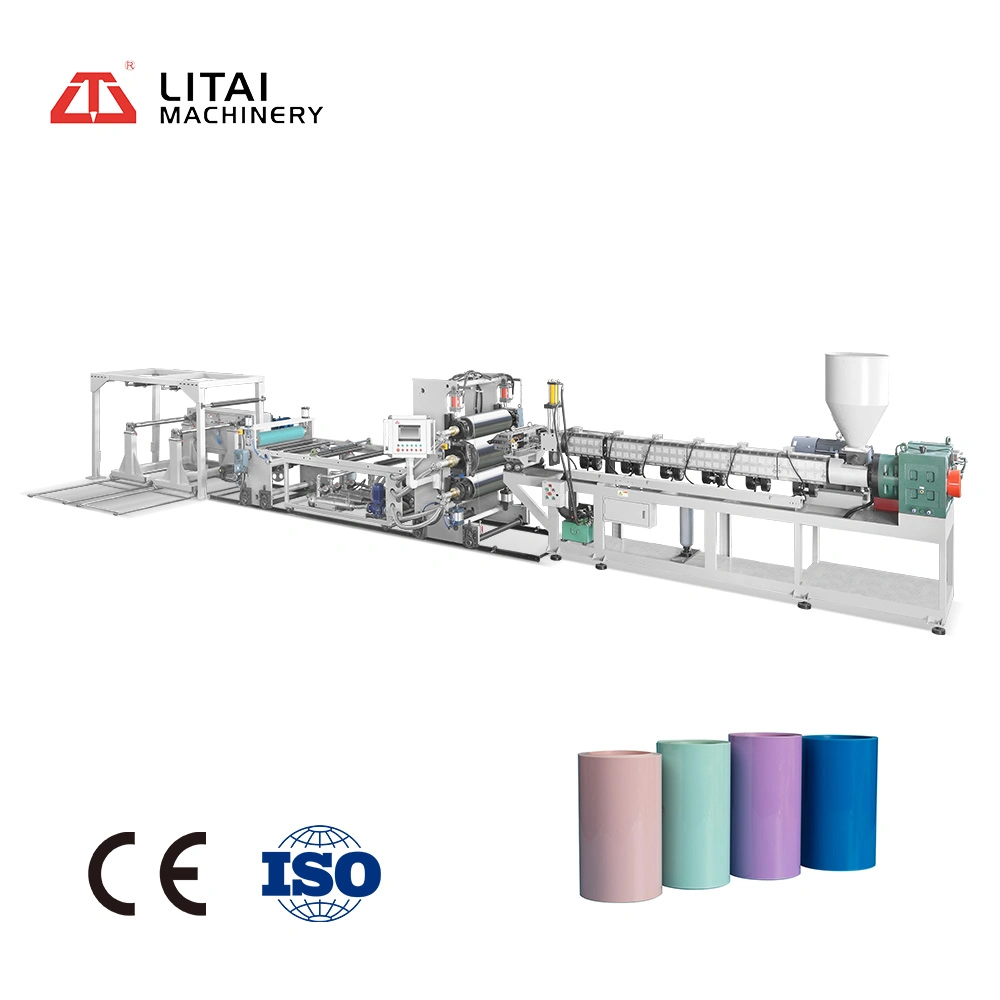 Fully Automatic Small PLA Pet PS PP Plastic Sheet Laminating Machine