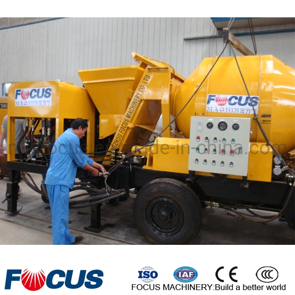 Mobile Concrete Mixer Truck with Pump Mini